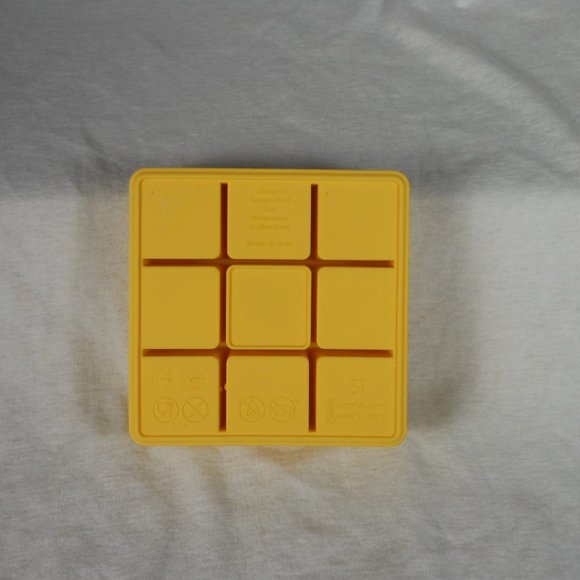 Nespresso Ice Cube Tray Silicone Italy Yellow - Picture 5 of 9